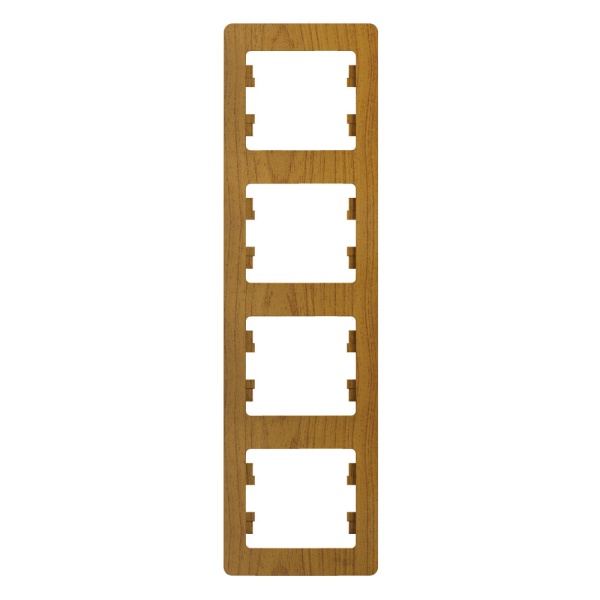 GLOSSA 4-постовая РАМКА, вертикальная, ДУБ