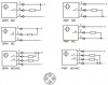 LANBAO LE40XZSN40DNRY-E2 индуктивный датчик 40х40х140мм NPN NO/NC Sn=40мм разъем M12