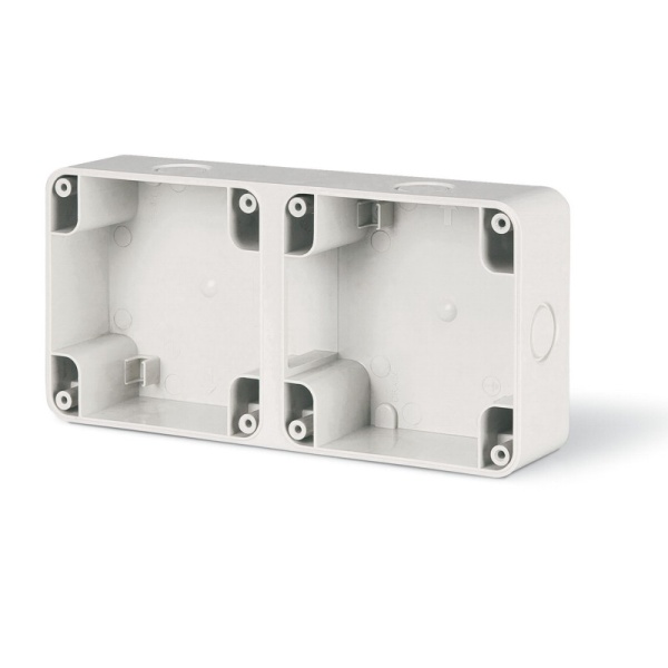 Корпус для настенного монтажа, 2x M95(95x95mm), IP66, серия PROTECTA