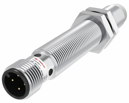 LANBAO LR12XCN04LIUM-E2 Индуктивный датчик М12х73мм 0-10В+0-20мА Sn=4мм разъём М12