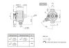 LANBAO ENI38KB8-6C100J-T2 энкодер ?38 полый вал 8мм 100имп/об TTL 5VDC кабель 2м