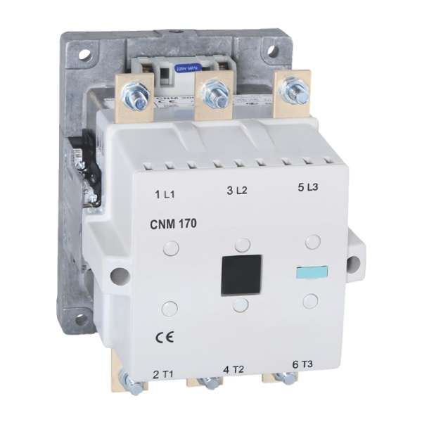 Контактор CNM 170 22 380/400V 50Hz, 3P, 170A/(200A по AC-1), 90kW(400VAC), 380/400VAC, 2NO+2NC
