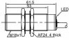 LANBAO LR18XCF05LUM индуктивный датчик M18x62 аналоговый 0-10V Sn=5мм кабель 2м