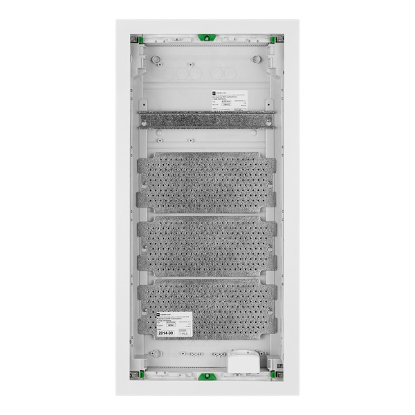 Щит мультимедийный навесной металл 	MSF RN 4x12 IP 30 белый RAL9016, 358x728x98mm