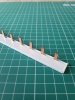 Шинка гребенчатая P-1L/210/10, тип штырь, 1P-12Mod., 10mm², 63A, 230/415V, 210mm