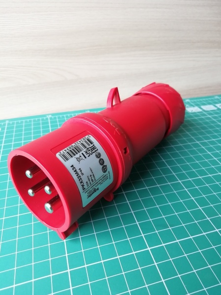 КАБ. ВИЛКА, БЫСТР 32А 3P+E IP44 380В