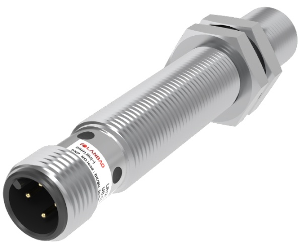 LANBAO LR12XCF02LIUM-E2 Индуктивный датчик М12х73мм 0-10В+0-20мА Sn=2мм разъём М12