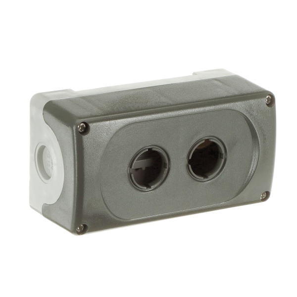 Корпус кнопочного поста MEP2-0 на 2 элемента пластиковый ABB (1SFA611812R1000)