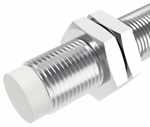 LANBAO LR12XBN04DPCW Индуктивный датчик 4 мм, цилиндрический, незаподлицо, 10…30 DC, PNP, NC, никели