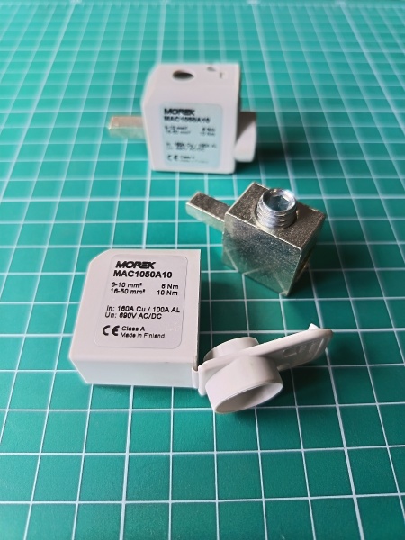 Коннектор SR50 1xAl/Cu, 6_50mm², 160/100A Al/Cu, 690V, стандартный