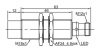 LANBAO LR18XGBN12DPOY-E2 Датчик индуктивный, М18, нерж сталь, Sn12мм, незаподлицо, PNP, NO, разъем