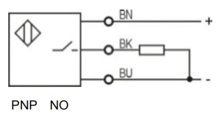 LANBAO LE25UDPO индуктивный датчик 100x67x22мм PNP NO Sn=24мм кабель 2м