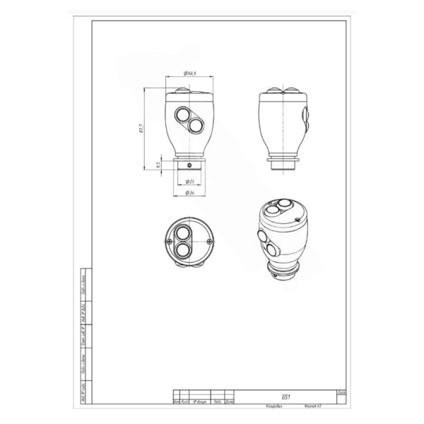 Рукоятка джойстика G51 LSSINE