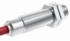 LANBAO LR12XBF02DNOW Индуктивный датчик 2 мм, цилиндрический, заподлицо, 10…30 DC, NPN, NO, никелированная латунь, кабель, IP67
