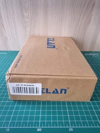 Преобразователь интерфейсов ZLAN5443H, RS-232/485/422 в Ethernet, 4xRS-485/422, 4xRS-232, Modbus Gateway, 24VDC
