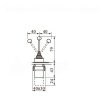 Промышленный джойстик QT-XDP2 LSSINE, аналог Schneider Electric Harmony XD2PA