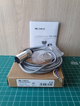 LANBAO PSM-BC40DPBR Оптический датчик М18x43мм PNP Sn=400мм (тип D) длина кабеля 2 м