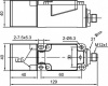LANBAO LE40XZSN40DNRY-E2 индуктивный датчик 40х40х140мм NPN NO/NC Sn=40мм разъем M12