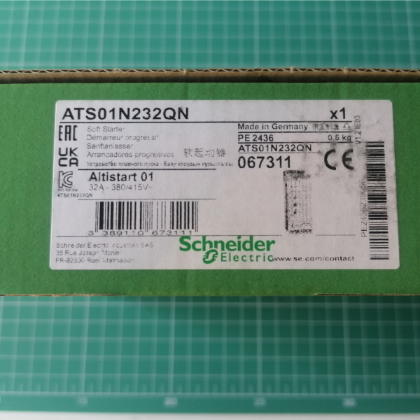 Устройство плавного пуска ATS01 32A 380-415В (ATS01N232QN)