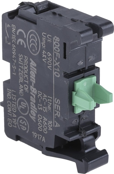 Контактный блок 1 Н.О. 800FX10