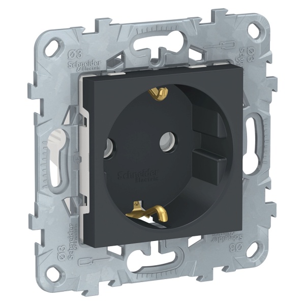 UNICA NEW РОЗЕТ с/з,с/ш,16 А,250 В,АНТР