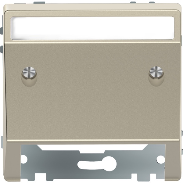 MERTEN D-Life ЦЕНТРАЛЬНАЯ НАКЛАДКА наклонная, САХАРА