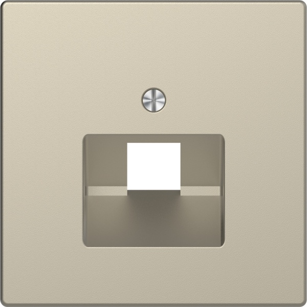 MERTEN D-Life ЦЕНТРАЛЬНАЯ НАКЛАДКА для розетки 1-ной RJ45, САХАРА