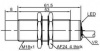 LANBAO LR18XCN08DPCJ индуктивный датчик M18 PNP NC Sn=8мм кабель 2м