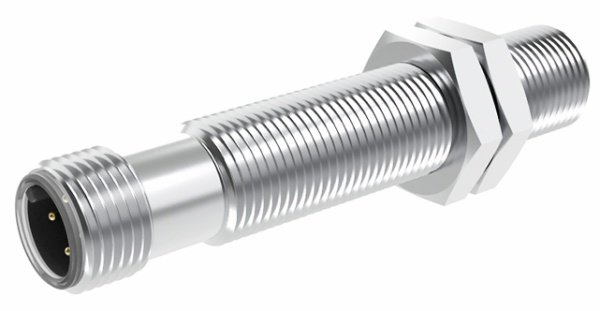 LANBAO LR12XBF02DPCW-E2 Индуктивный датчик 2 мм, цилиндрический, заподлицо, 10…30 DC, PNP, NC, никел