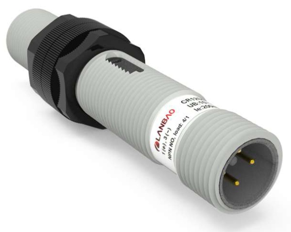LANBAO CR12SCF02DNO-E2 емкостной датчик M12 NPN NO Sn=2мм разъем M12