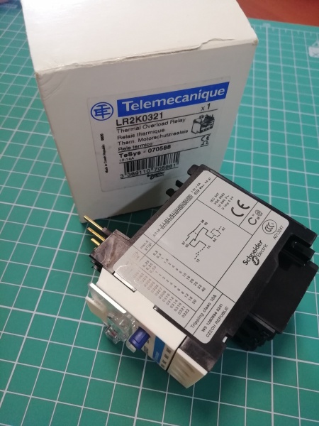 Тепловое реле перегрузки 3P 10-14A