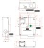 LANBAO SLDS-ET3B3DF-D  Электромагнитный замок безопасности,3NC + 3NC,Кабельный ввод M20