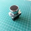 Кнопка плоская PB1S, черная, без фиксации, без подсветки, 1NO, 6A 230VAC/24VDC, 22mm, IP65