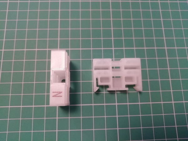 Держатель для 2х10 мм шины, маркировка N