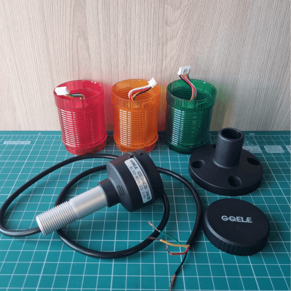 Колонна светосигнальная AL50, d=50mm, LED Кр+Желт+Зел+Звук, 24VAC/DC+220VAC, пласт. стойка, IP52 AL50-RYGM-23/31P1 (AL50-RYGM-23/31P1)