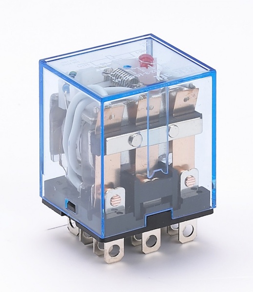 Промежуточное реле 3 конт. с инд. LED 10А 24В AC ПР-