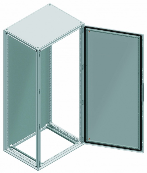 НАПОЛЬНЫЙ ШКАФ SF С МОНТАЖНОЙ ПЛАТОЙ 2D 1800x1000x400