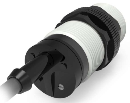 LANBAO CR30SCF10DNR Емкостной датчик 10 мм, 10…30 DC, NPN, NO+NC, заподлицо, PBT, кабель, M30, IP67