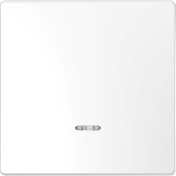 MERTEN D-Life КЛАВИША 1-ная с линзой для LED модуля, БЕЛ. ЛОТОС