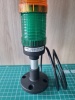 Колонна светосигнальная AL50, d=50mm, LED Кр+Желт+Зел, 24VAC/DC+220VAC, пласт. стойка, IP52 (AL50-RYG-23/31P1)