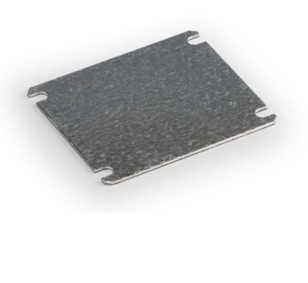 Монтажная панель 55 x 65 x 1.5 мм, оцинкованная сталь (FeZn)