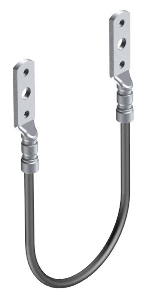 Трос-перемычка 853 400, L=400мм, из гибкого медного проводника сечением 16мм² в оболочке, UV-resistant