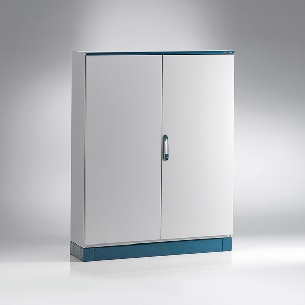 Щит ECOMP моноблочный 1400x1200x300мм (ВxШxГ) с монтажной панелью, RAL7035, IP55