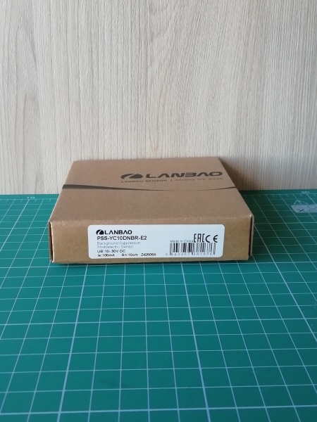LANBAO PSS-YC10DNBR-E2 оптический датчик M18 NPN NO/NC Sn=100мм BGS (D-тип) разъем M12
