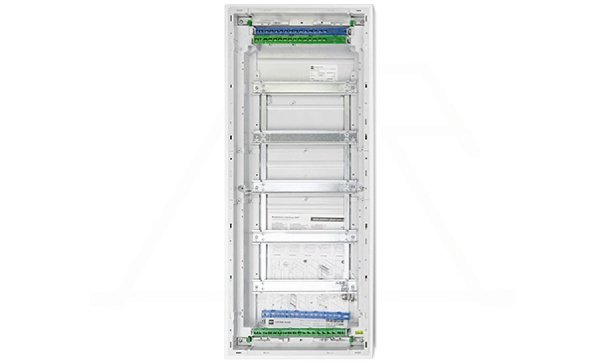 Щит настенный MSF 5x12M (60M), N/PE 2x(2x25+20x16mm2+19x10mm2), мет. дверь, белый RAL9016, 853x358x100mm, IP30