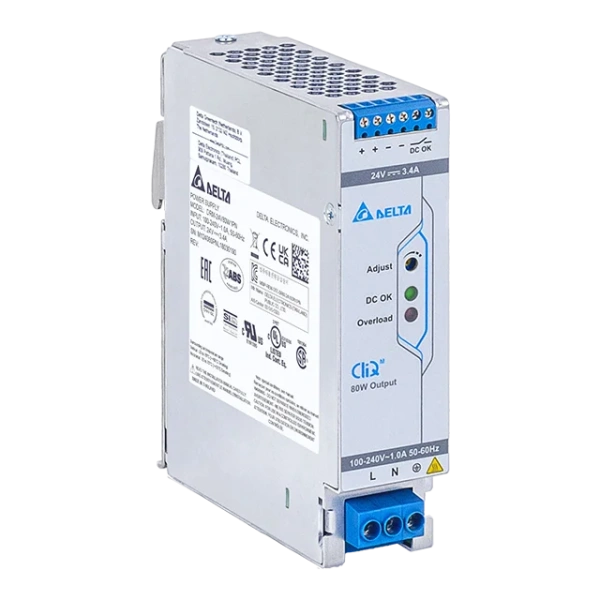 Блок питания импульсный CliQ II, 240W, 5A, 85_264VAC (120_375VDC) / 48VDC, DIN35, клемн.колодка, ал.корпус