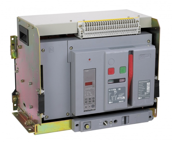 Воздушный авт. выключатель выкатной 4P 3200А 80кА расцепитель М ВА-732