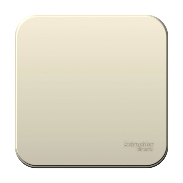 BLANCA О/У 1-клавишный ВЫКЛЮЧАТЕЛЬ (сх.1), 6А, 250В, МОЛОЧНЫЙ