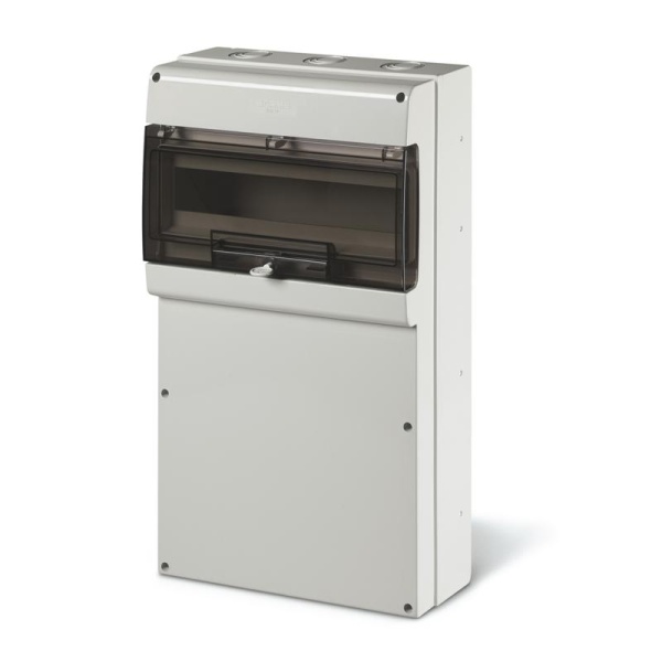 Щит комбинированный навесной M550, 16M + пустая передняя панель, 328x550x140mm, IP66, серия DOMINO