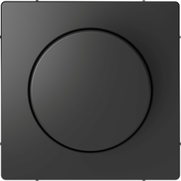 MERTEN D-Life ЦЕНТРАЛЬНАЯ НАКЛАДКА с повор. рукояткой для диммера, АНТРАЦИТ, SD